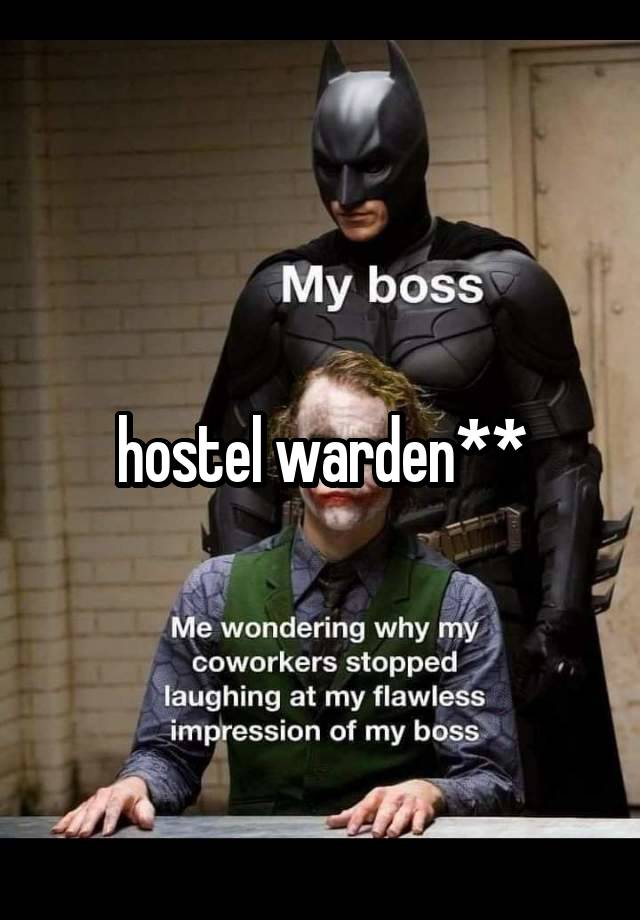 hostel warden**