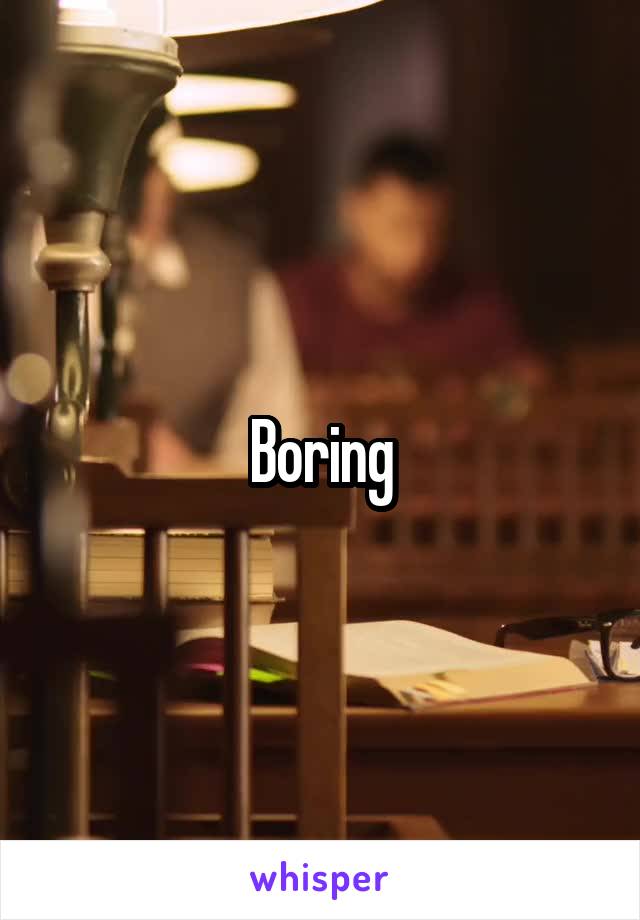 Boring