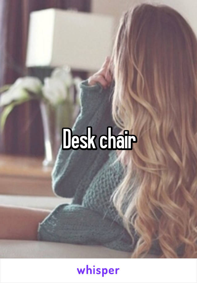 Desk chair