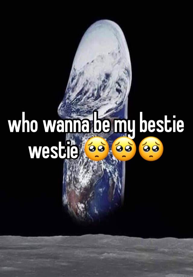who wanna be my bestie westie 🥺🥺🥺