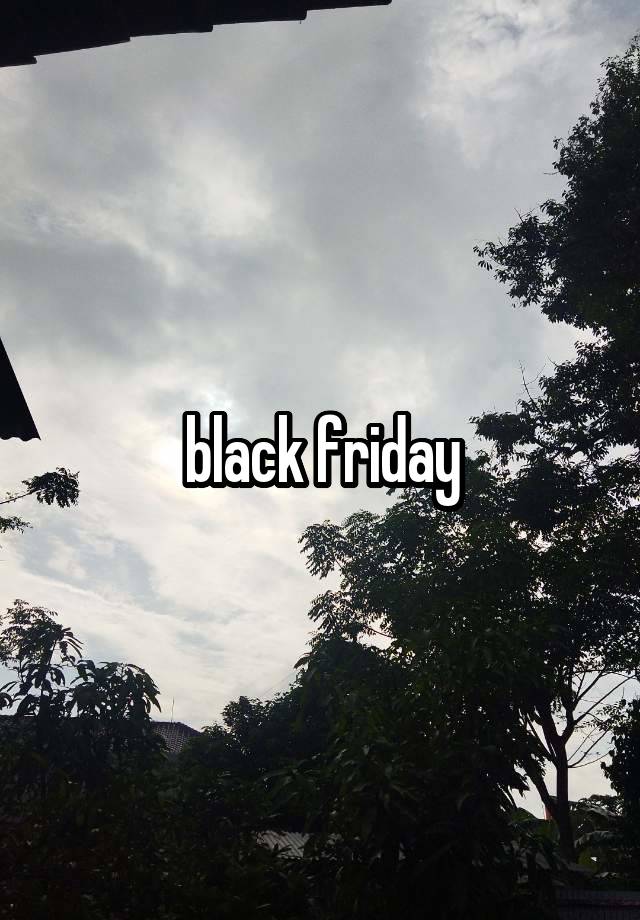 black friday