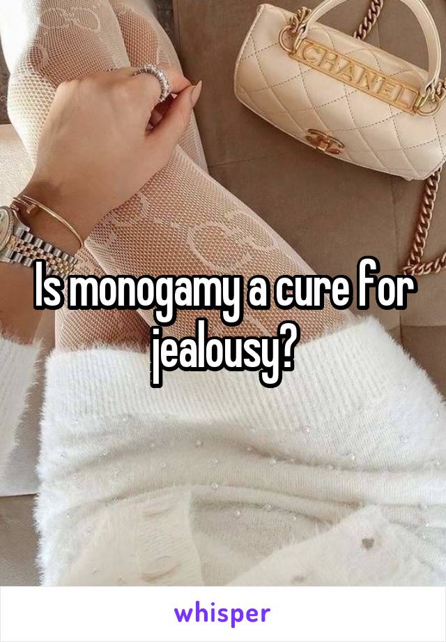 Is monogamy a cure for jealousy?