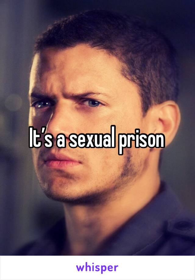 It’s a sexual prison