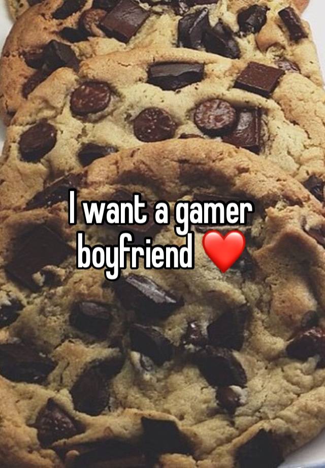 I want a gamer boyfriend ❤️