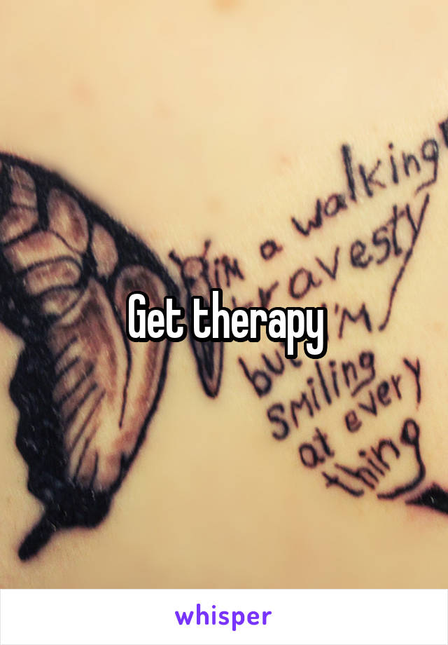 Get therapy