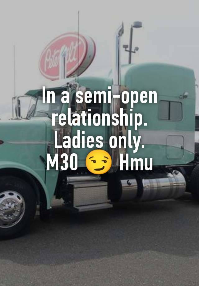 In a semi-open relationship.
Ladies only.
M30 😏 Hmu