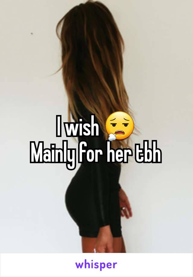 I wish 😮‍💨
Mainly for her tbh