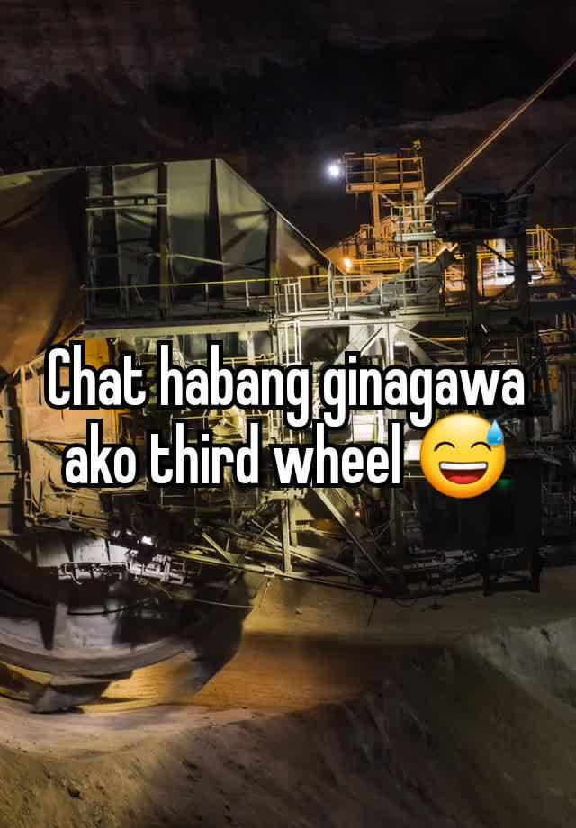 Chat habang ginagawa ako third wheel 😅