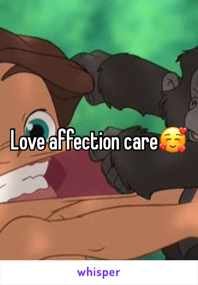 Love affection care🥰