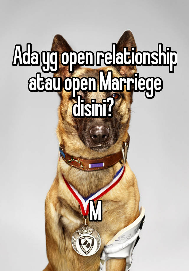 Ada yg open relationship atau open Marriege disini? 



M