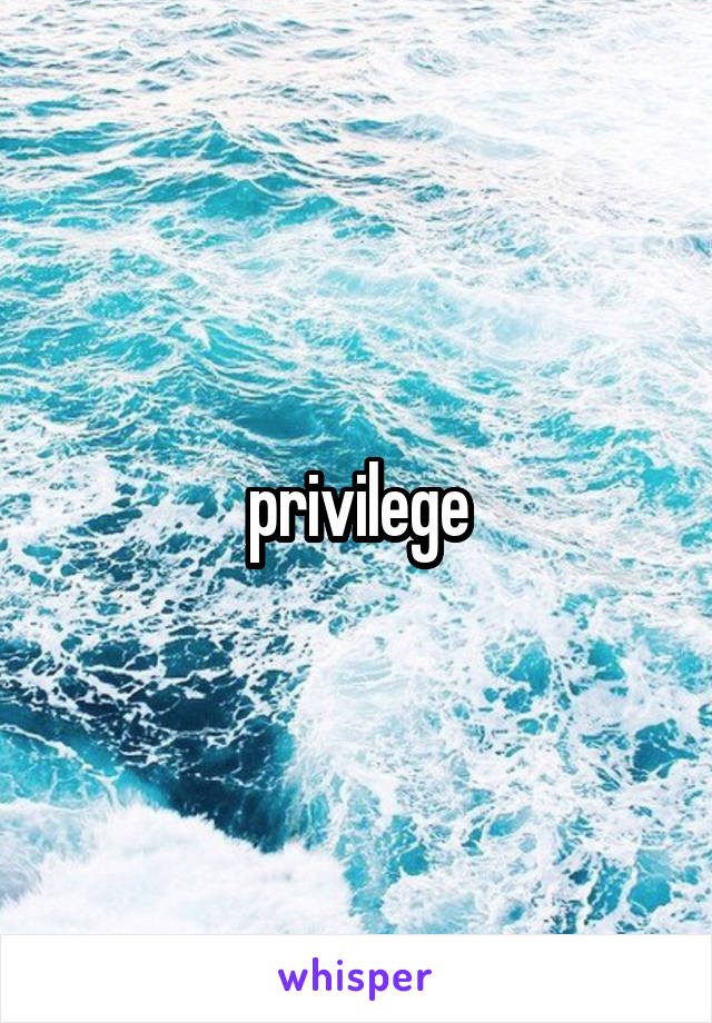 privilege