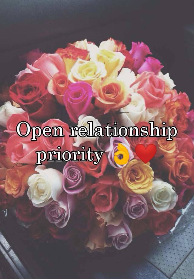 Open relationship priority 👌❤️