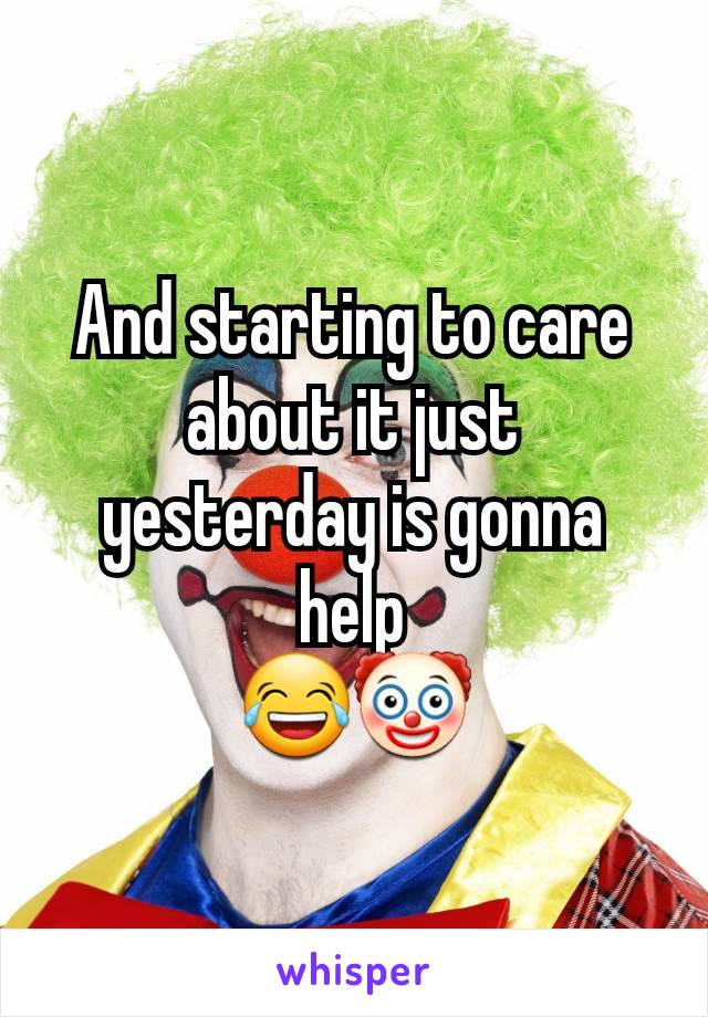 And starting to care about it just yesterday is gonna help
😂🤡