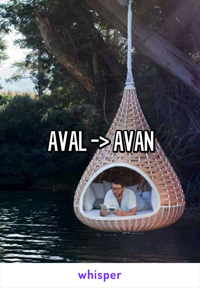 AVAL -> AVAN