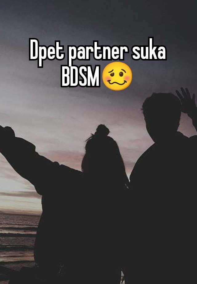 Dpet partner suka BDSM🥴