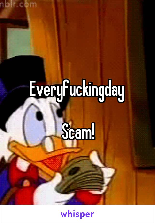 Everyfuckingday 

Scam!