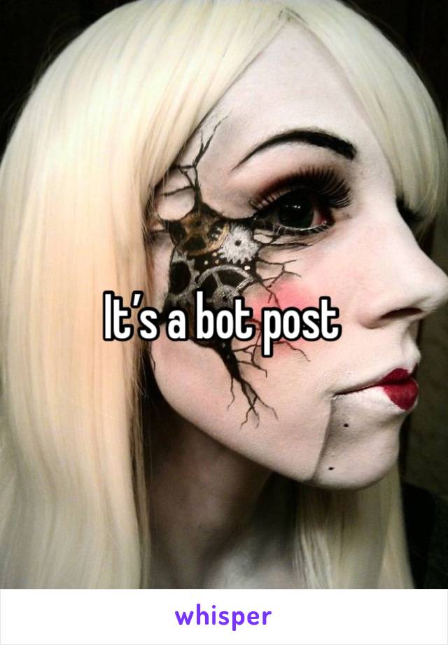 It’s a bot post