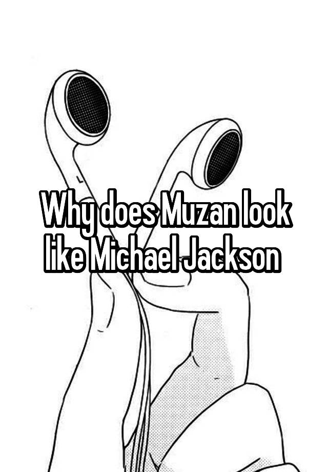 Why does Muzan look like Michael Jackson 