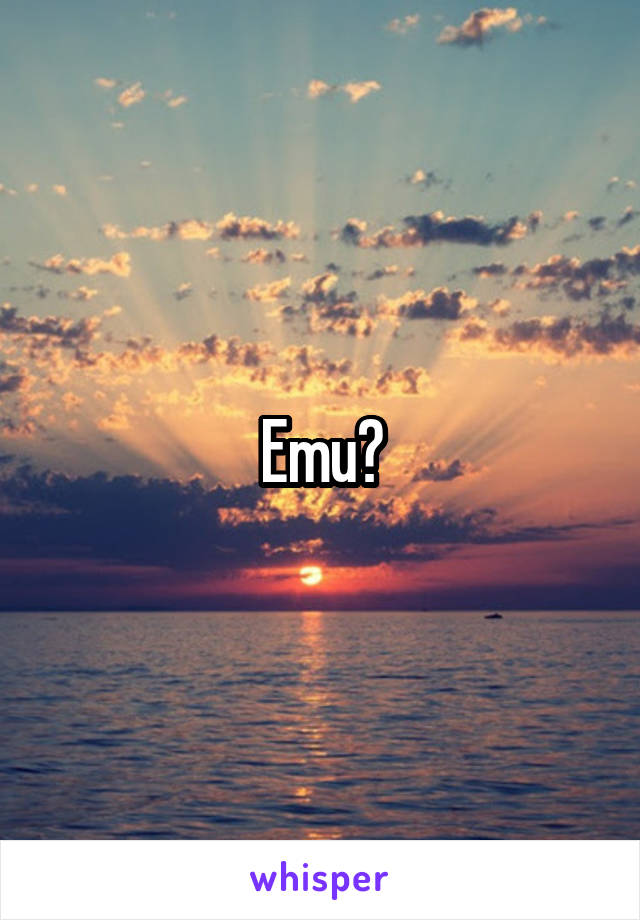 Emu?