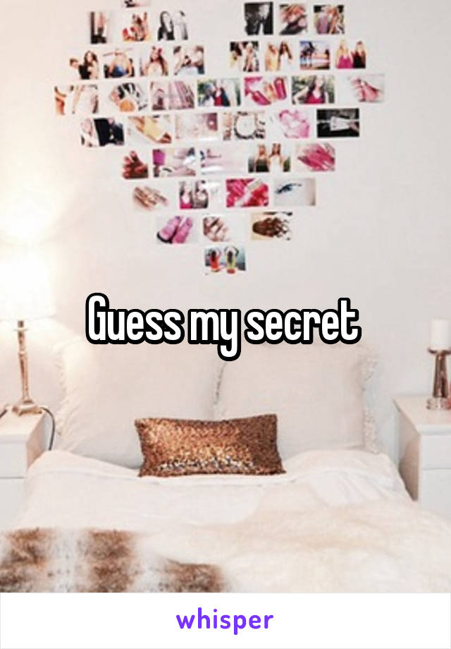 Guess my secret 