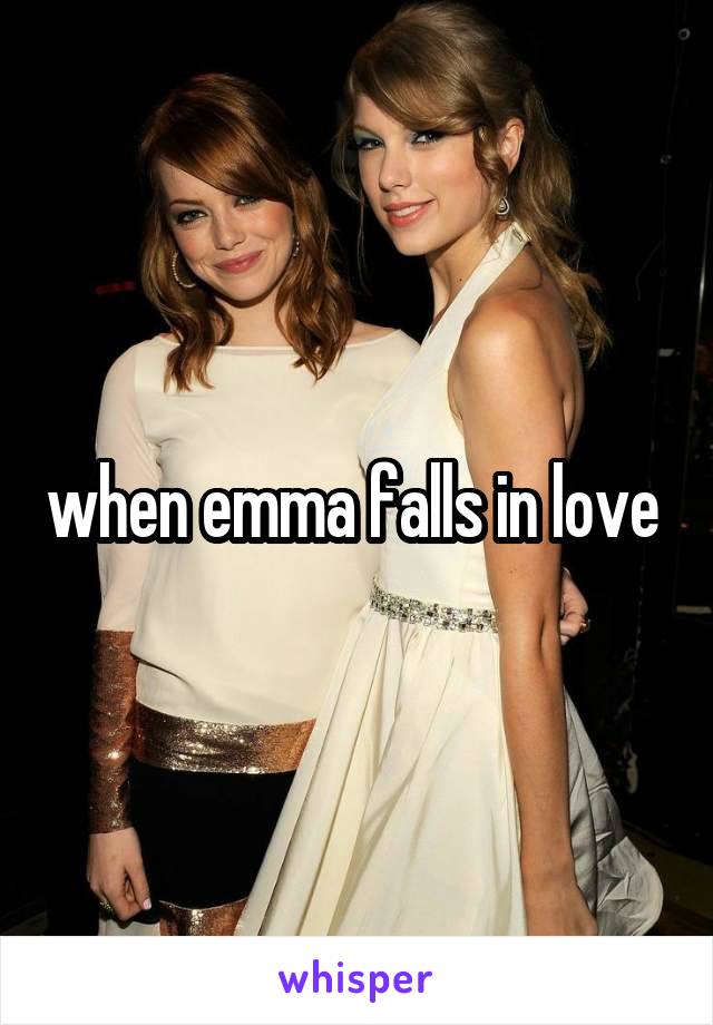 when emma falls in love 