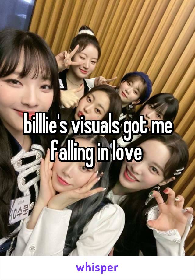 billlie's visuals got me falling in love 