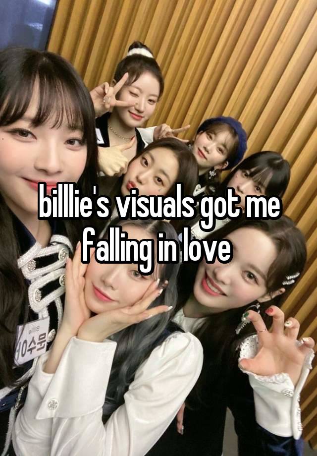 billlie's visuals got me falling in love 