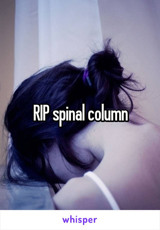 RIP spinal column