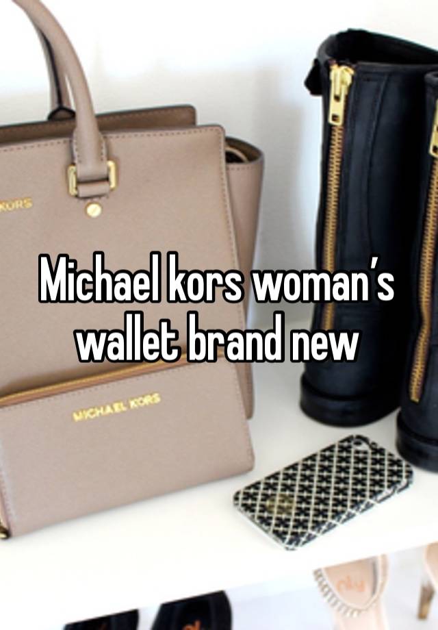 Michael kors woman’s wallet brand new 