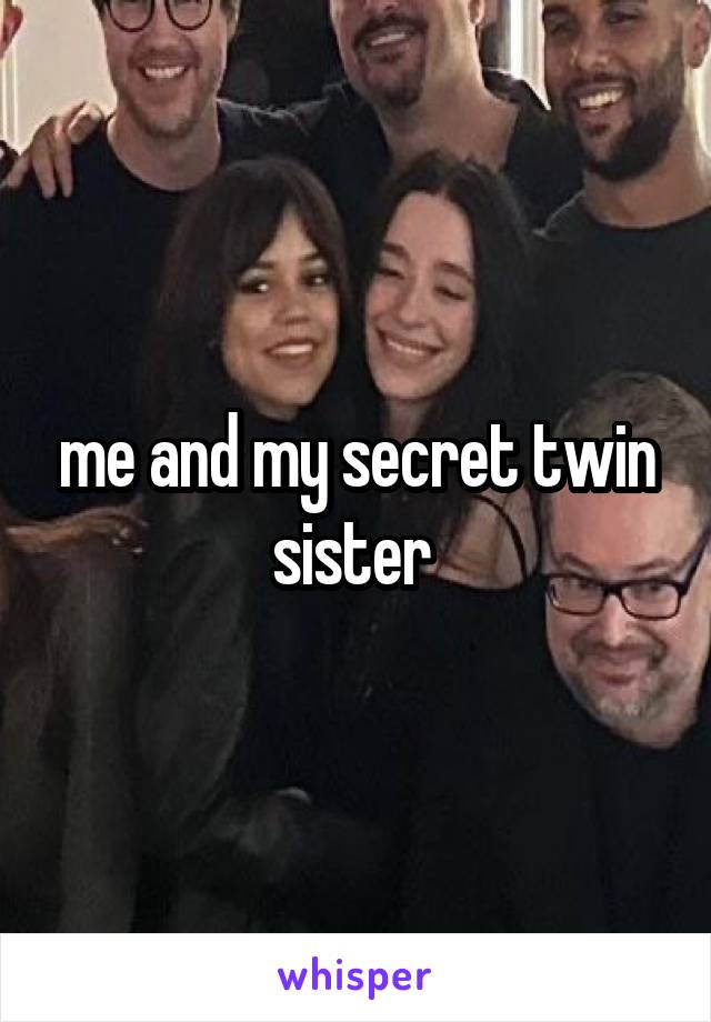 me and my secret twin sister 