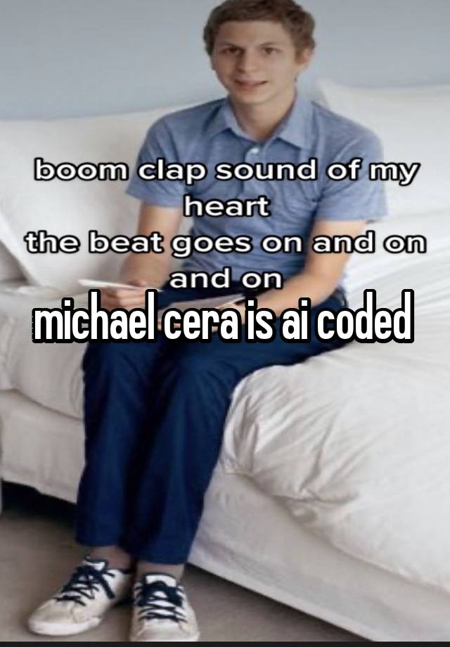 michael cera is ai coded 