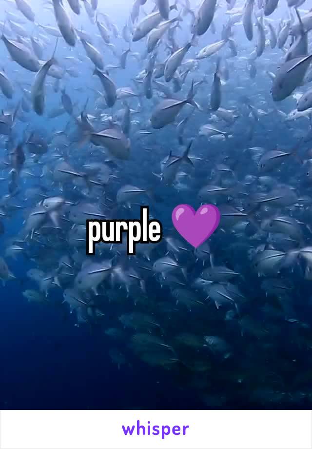 purple 💜