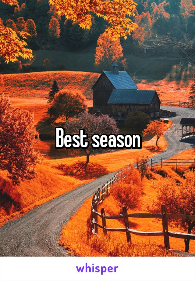 Best season