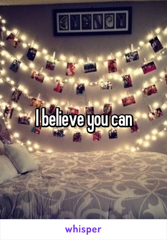 I believe you can