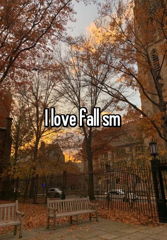 I love fall sm 