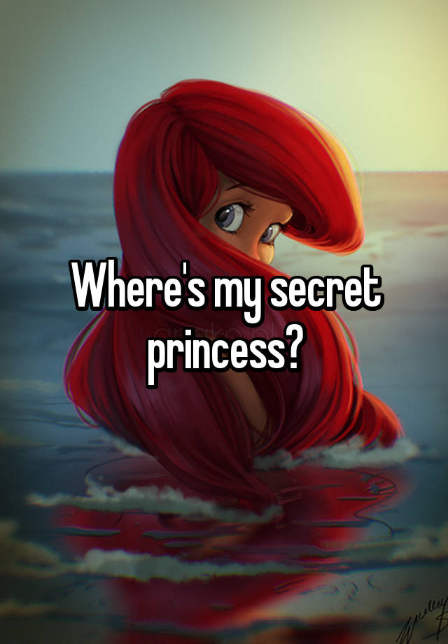 Where's my secret princess?