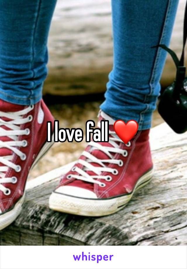 I love fall ❤️