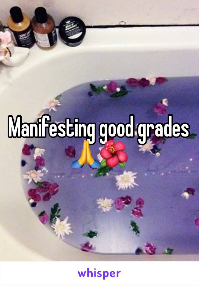 Manifesting good grades 🙏🌺