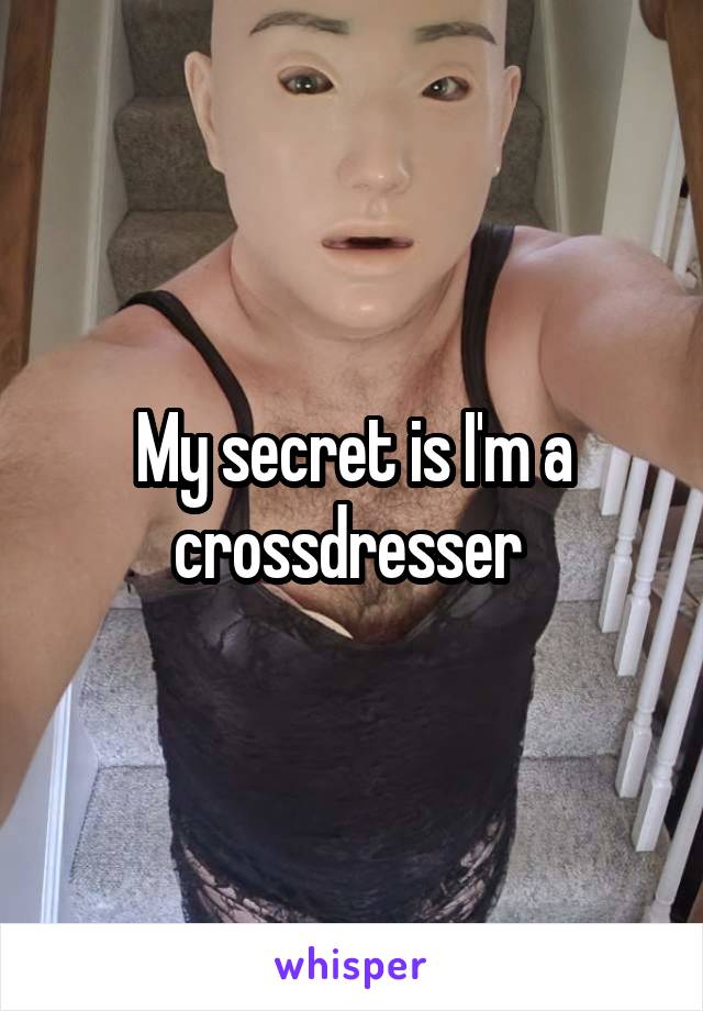 My secret is I'm a crossdresser 