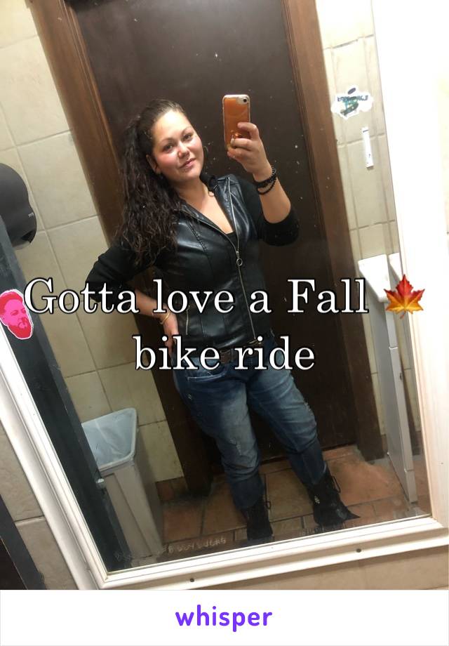 Gotta love a Fall 🍁 bike ride