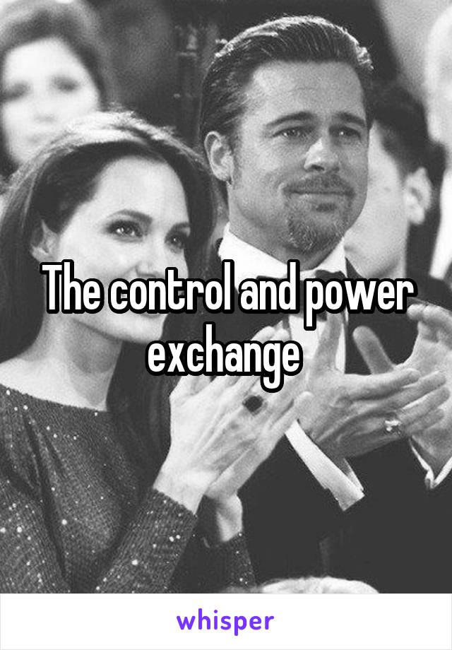 The control and power exchange 