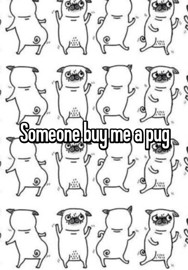 Someone buy me a pug