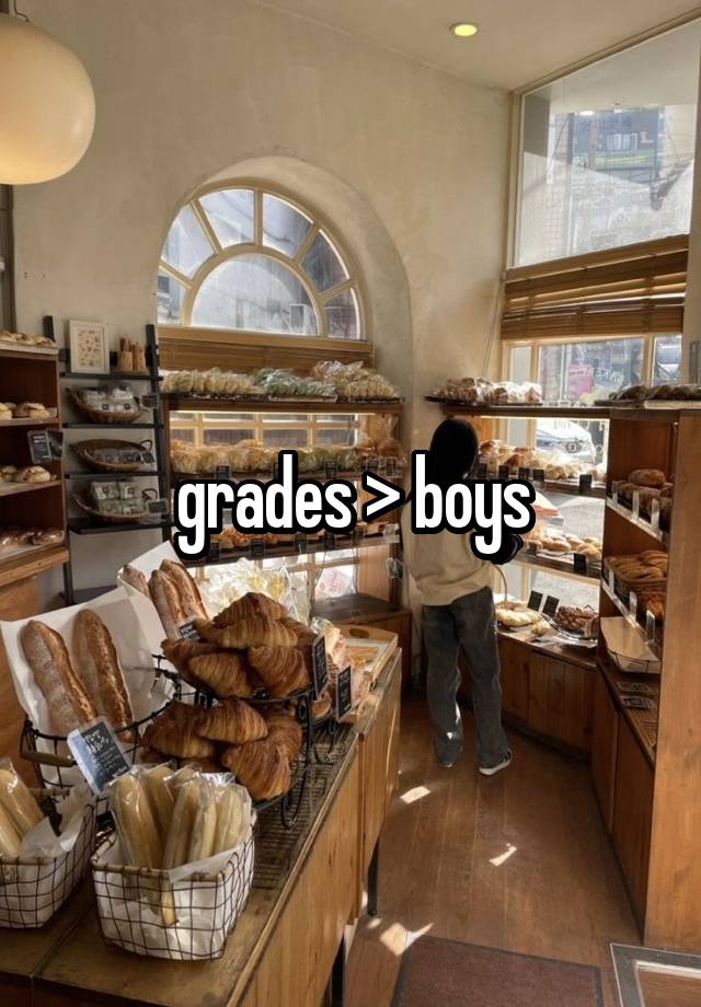 grades > boys