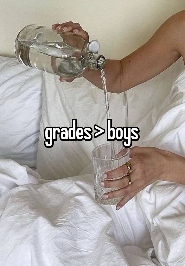 grades > boys 