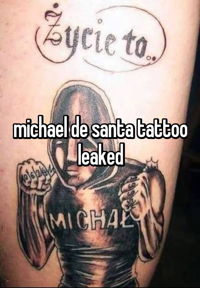 michael de santa tattoo leaked