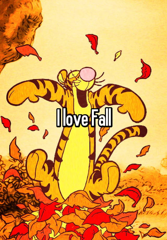 I love Fall