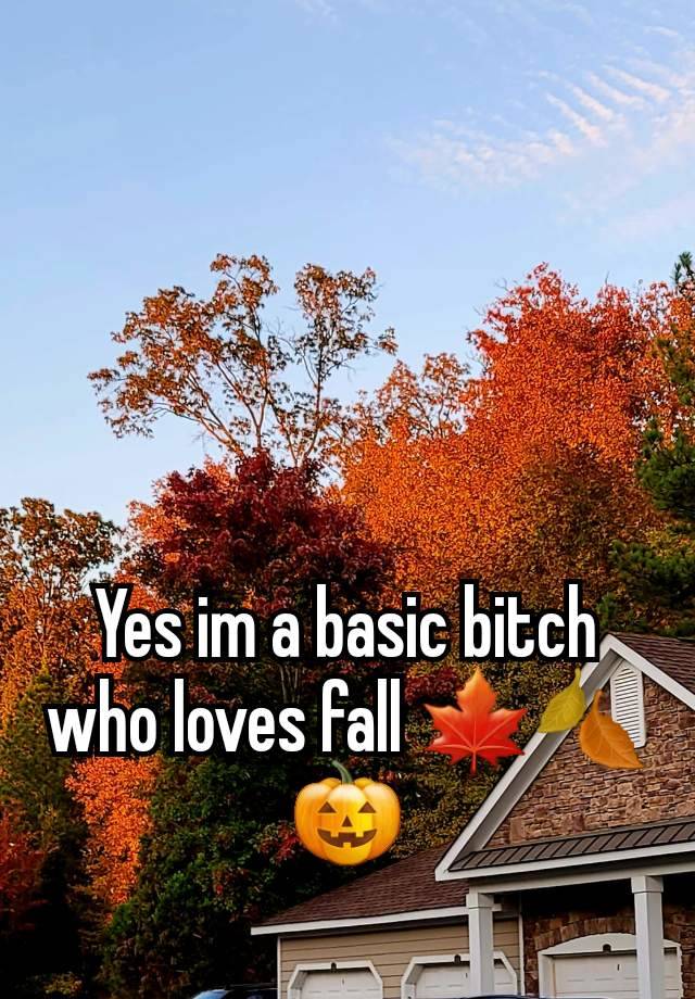 Yes im a basic bitch who loves fall 🍁🍂🎃