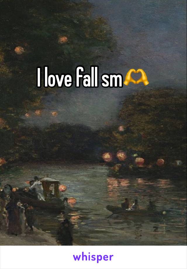 I love fall sm🫶