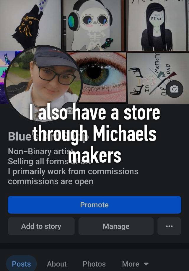 I also have a store through Michaels makers