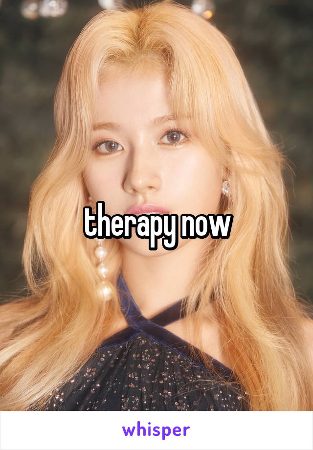 therapy now